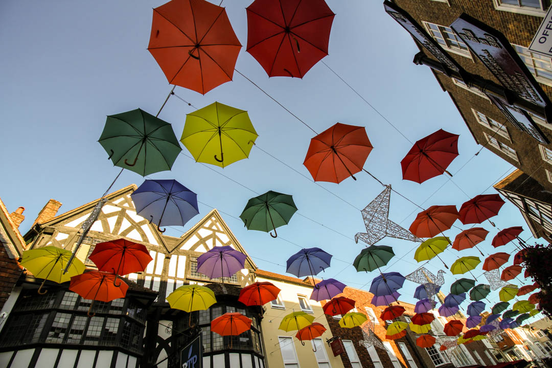 Salisbury umbrella display set to finish Salisbury BID